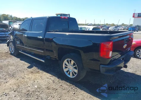 2017 Chevrolet Silverado 1500 High Country z USA, uszkodzony, nr VIN 3GCPCTEJ1HG425517